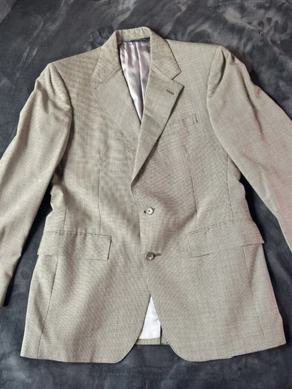 VTG Polo Ralph Lauren 100% Wool Lambswool Sport Coat Blazer 37/31R Made in USA